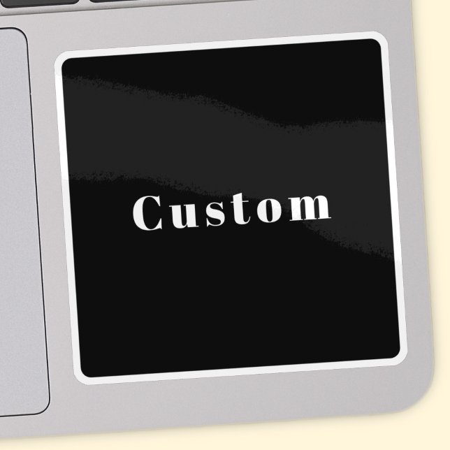 Stylish Custom Name or other Text | Black & White (Creator Uploaded)