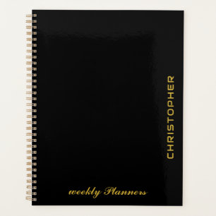 Stylish Custom Text Planner Customizable for You