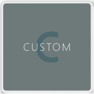 Stylish Customizable Monogram Template