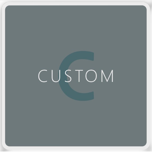 Stylish Customizable Monogram Template (Front)