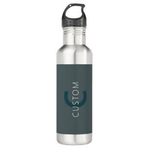Stylish Customizable Monogram Template 710 Ml Water Bottle