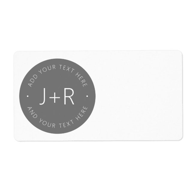 Stylish Customizable Text (Front)