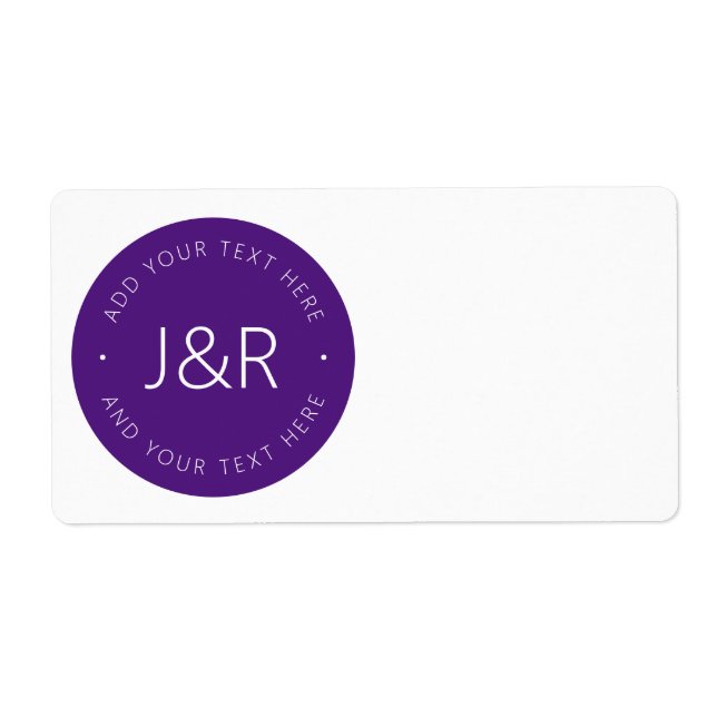 Stylish Customizable Text (Front)