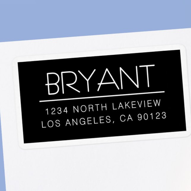 Stylish Customizable Text w/Border Label (Creator Uploaded)