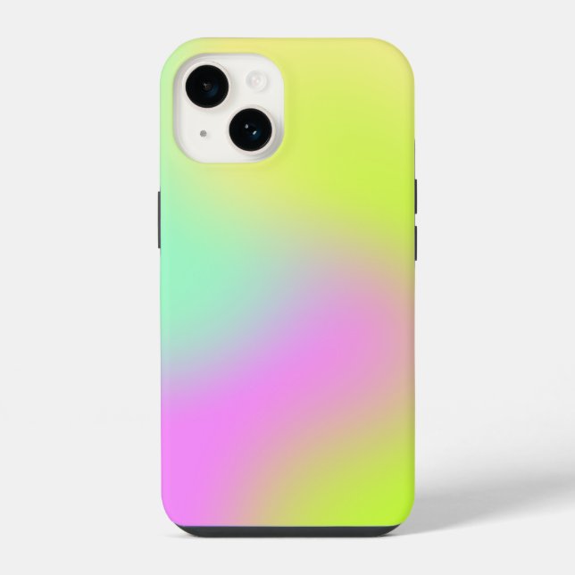   Stylish Cute Multicolor iPhone Case (Back)