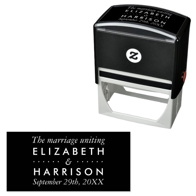 Stylish & Decorative Self-inking Stamp (In Situ)