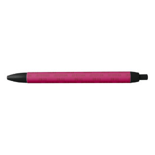 Stylish Deep Magenta Pink JEREMIAH 29 11 Black Ink Pen