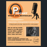 Stylish Design, Podcaster, Podcast Advertising Flyer<br><div class="desc">Stylish Design,  Podcaster,  Podcast Advertising Flyer by The Business Card Store.</div>