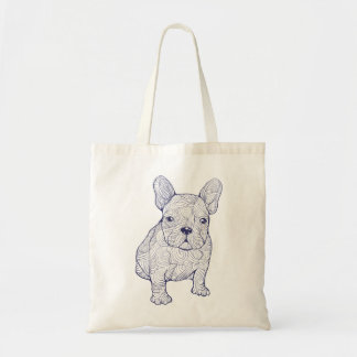 Stylish design with cool dog tote bag
