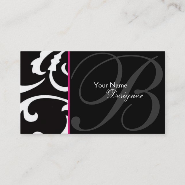Stylish Designer Business Card (Front)