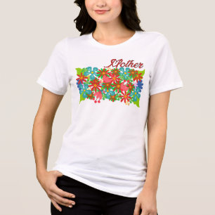 Stylish Designs Honouring Mom Tri-Blend Shirt