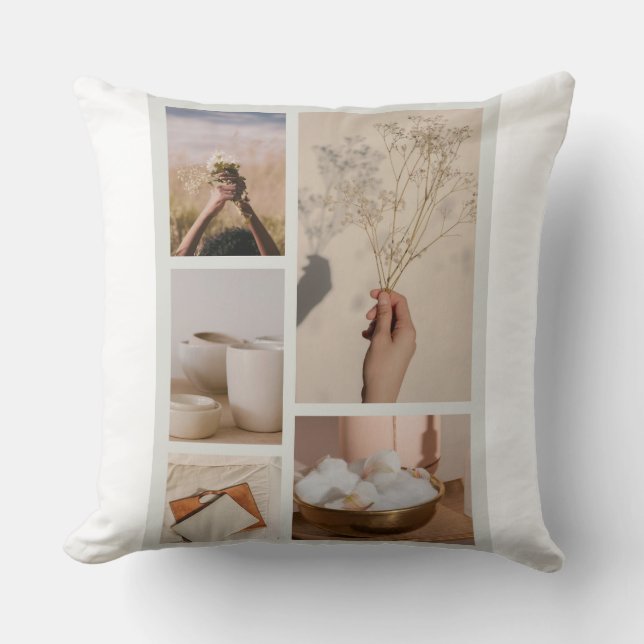Stylish Designs to Elevate Your Space Throw Pillow (Front)