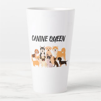 Stylish Dog Mom Latte Mug