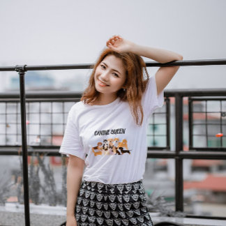 Stylish Dog Mom T-Shirt