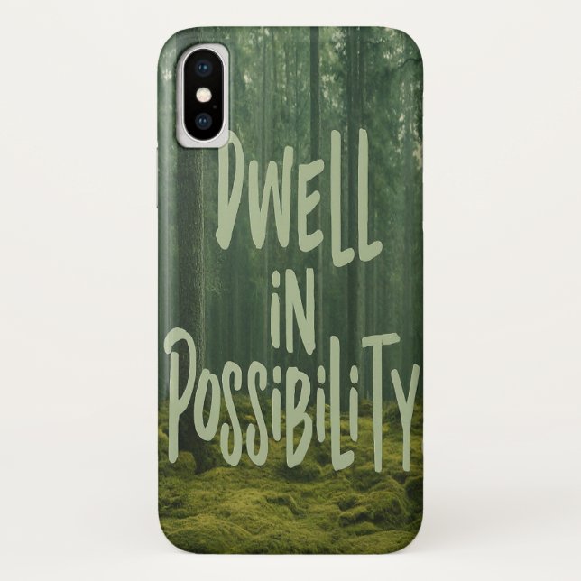 Stylish & Durable Apple iPhone X Phone Case (Back)