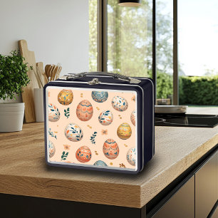 Stylish Easter Pattern lunchbox