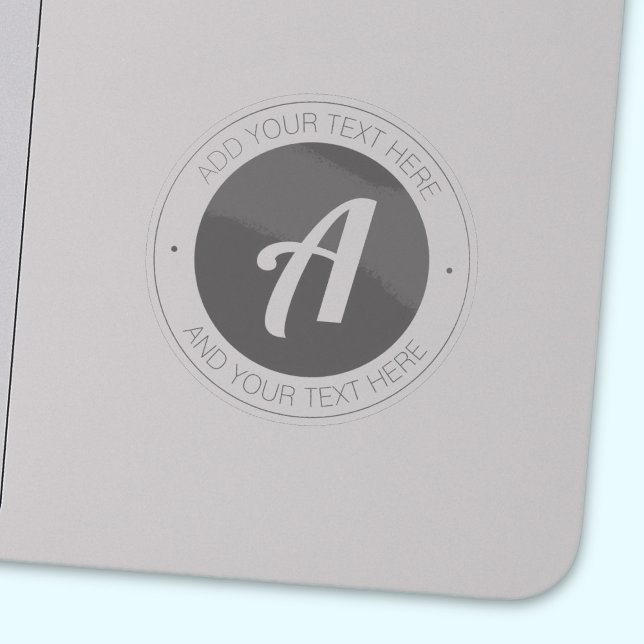 Stylish Editable Monogram or Add Your Own Logo (Creator Uploaded)