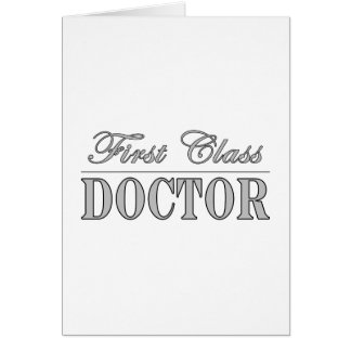 Stylish Elegant Doctors Gifts First Class Doctor