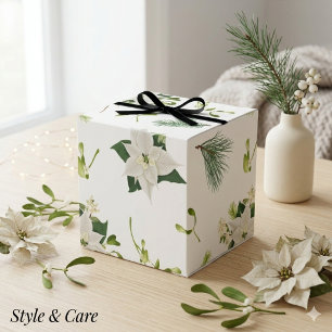 Stylish Elegant Floral Pattern Classic Favor Boxes