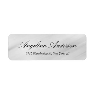 Stylish Elegant Handwriting Modern Grey