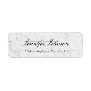 Stylish Elegant Light Grey Wall Handwriting Modern