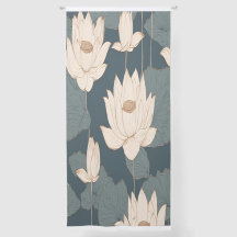 Stylish Elegant Lotus Flower Pattern