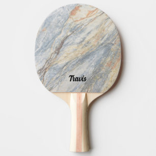 Stylish & Elegant Marble Look Ping Pong Paddle