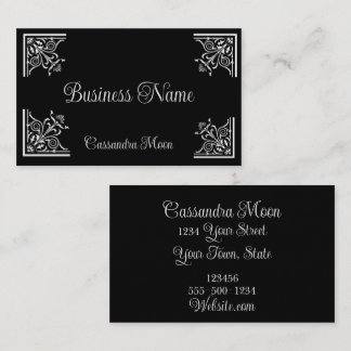 Stylish, Elegant Vintage Business Card
