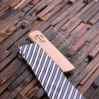 Stylish Engraved Monogram Natural Wood Tie Hanger