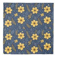 Stylish Ethnic Mediterranean Floral Art Pattern