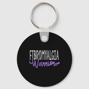 Stylish Fibromyalgia Warrior  Keychain