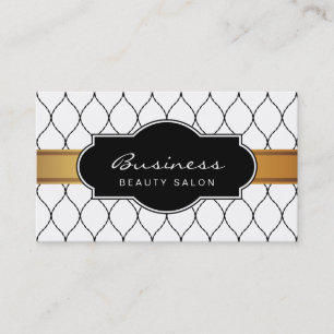 Stylish Fishnet Lace Beauté Salon Rendez-vous