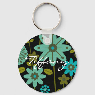 Stylish floral key chain