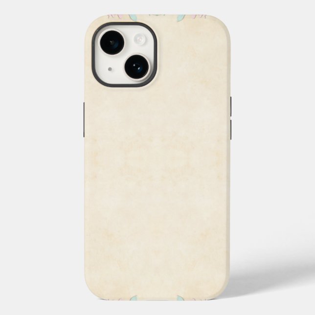 Stylish Flowers Pattern Case-Mate iPhone Case (Back)