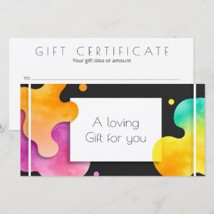 Stylish Frame Art - Coloured Splashes Waves 3