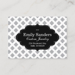 Stylish Frame   Textile Business Card