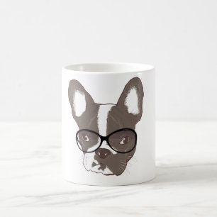Stylish french bulldog coffee mug