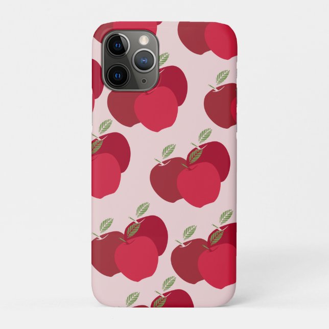 Stylish Fruit-Inspired Apple Case-Mate iPhone Case (Back)