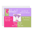Stylish Fun Anniversary Party Invitation