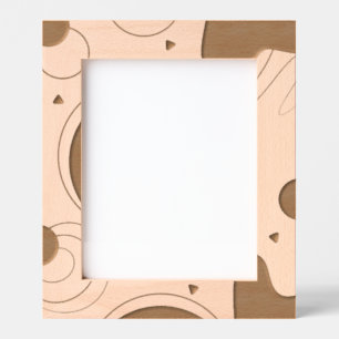 Stylish Geomertric Line Art Picture Etched Frames