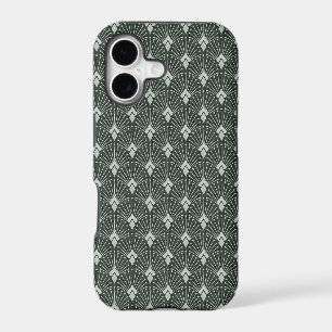 Stylish geometric pattern, art deco.