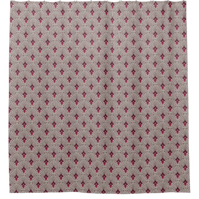 Stylish geometric pattern, art deco. (Front)