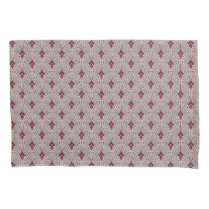 Stylish geometric pattern, art deco.  pillowcase