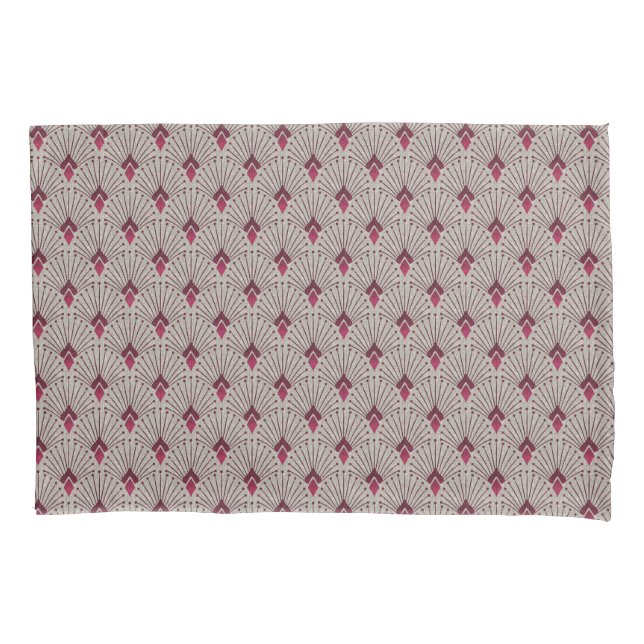 Stylish geometric pattern, art deco.  pillowcase (Front)