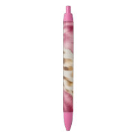 Stylish Girly Pink White Gold Zebra