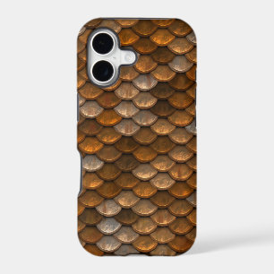 Stylish Gold Bronze Metallic Pattern