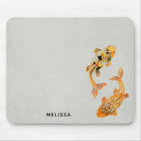 Stylish Gold Koi Fish