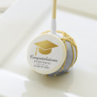 Stylish Graduation Nom Félicitation Cake Pop