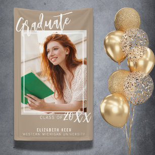 Stylish Graduation Photo Banner