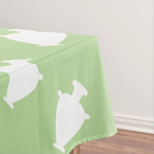Stylish Greek Vases Pattern Shower Curtain Tablecloth